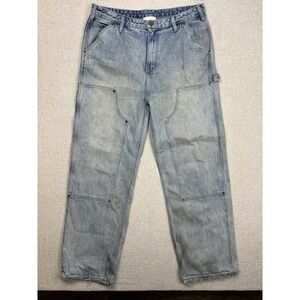 Elwood Mens Carpenter Jeans Size 34 Blue